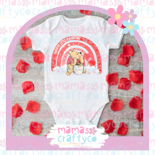 Valentines Infant Vest Winnie Pooh