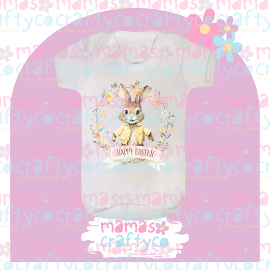 Infant Vest Happy Easter Bunny