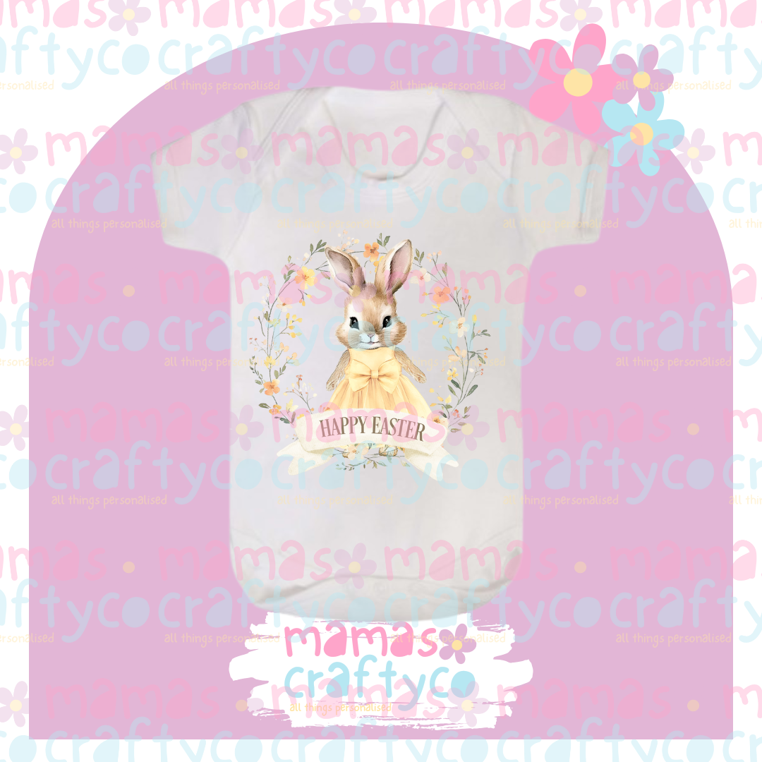 Infant Vest Happy Easter Bunny