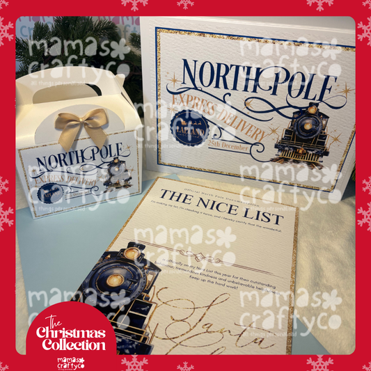 North Pole Navy Express Train Bundle