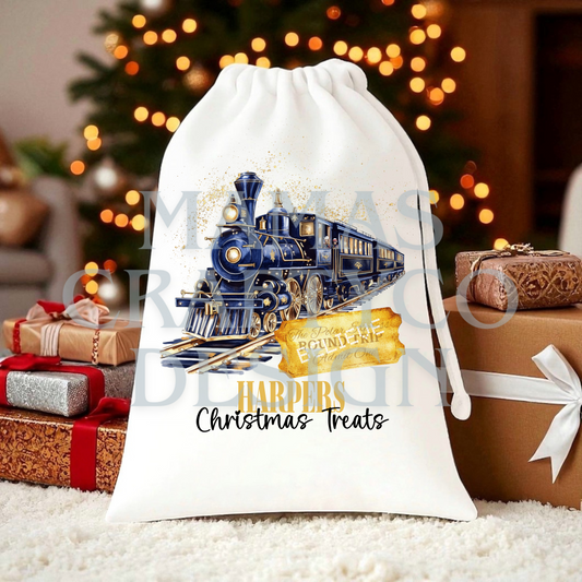 Blue Express Christmas Treats Stuff Bags