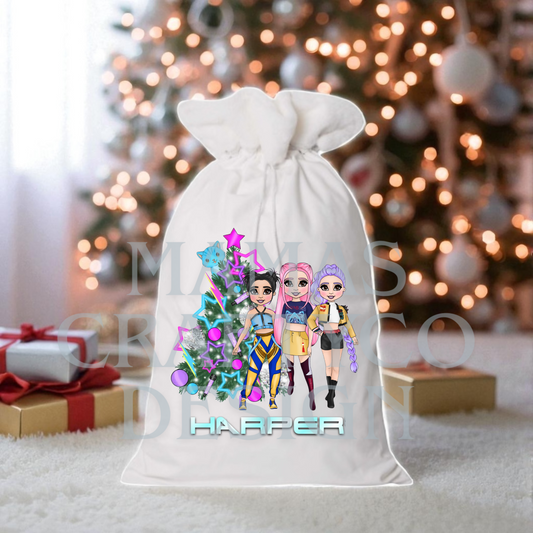 K-Pop Christmas Santa Sacks