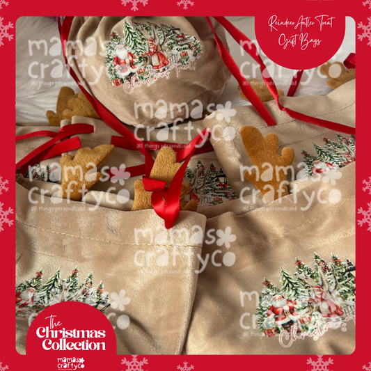 (PRE-MADE) Christmas Treats Pouches