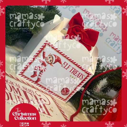 Mini Treat Boxes Elf Treats