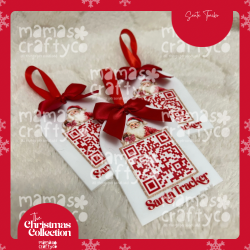 Santa Tracker Acrylic Bauble