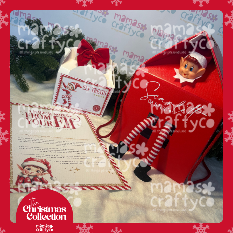 Deluxe Elf Arrival Red House
