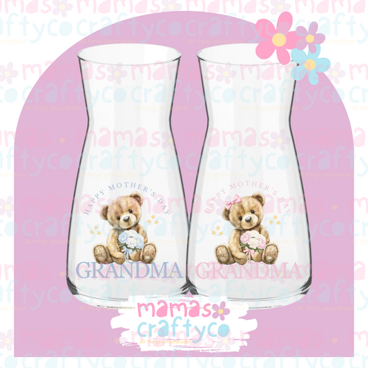 Mothers Day Personalised Vase